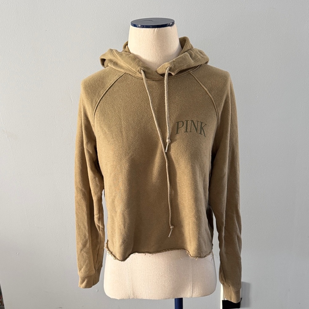 PINK Victoria's Secret Women's Brown Hoodie